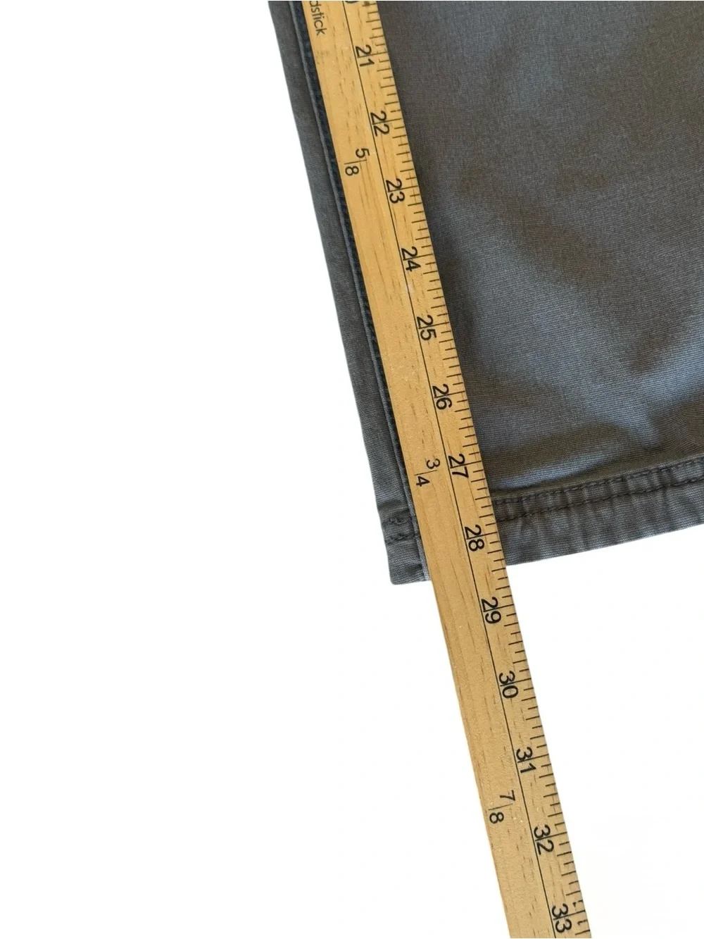 Duluth Trading Flex Fire Hose Gray Relaxed Fit Work Pants 40x30 (Actual 38x28)
